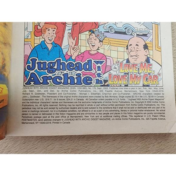 Archie's Pals 'N' Gals Jughead With Archie Comic Book 2002 Digest Magazine Vtg - Picture 11 of 16